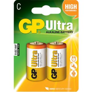 GP Batteries 030.14AU-U2 - 2 piles Alcalines LR14