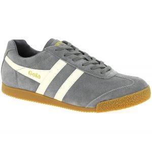 Gola Baskets basses Harrier suède grises Gris