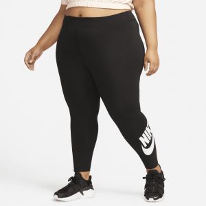 Nike Legging taille haute à motif Sportswear Classics pour femme - Noir - Taille 2X - Female