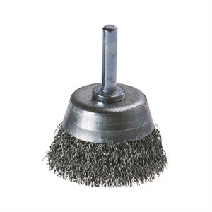 Image de Wolfcraft 2108000 - Brosse soucoupe acier diamètre 75mm