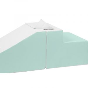 Lot de 2 grands blocs en mousse menthe