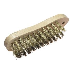 Wolfcraft 2721000 Brosse violon 5 rangs fil acier laiton