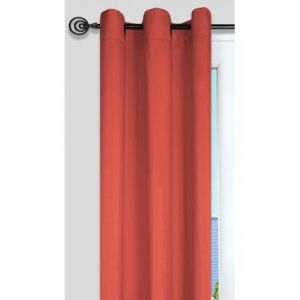 Homemaison Rideau Uni aux Multiples Couleurs 1101168HM77285 Corail