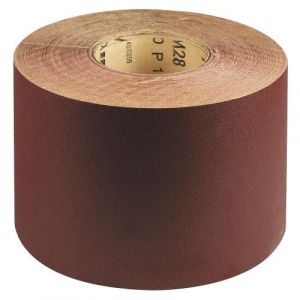 Maurer Papier de verre professionnel en corindon 120 mm. x 50 m. 80 grains