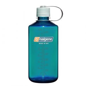 Nalgene Sustain Tritan Bouteille d'eau sans BPA fabriqu&eacute;e avec un mat&eacute;riau d&eacute;riv&eacute; de 50% de d&eacute;chets plastiques, 947,2 g, bouche &eacute;troite, truite
