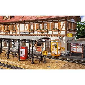 Image de Pola 331745 Train Station Accessories G Scale Building Kit