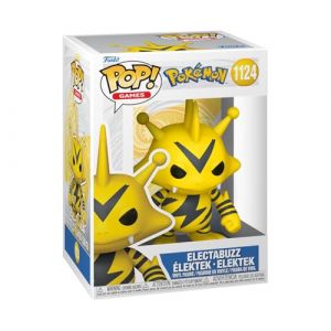 Funko Pop Games: Pokemon - Electabuzz - Figurine en Vinyle de Collection - Id&eacute;e Cadeau - Produit Officiel - Jouets pour Enfants et Adultes - Figurine mod&egrave;le pour collectionneurs et Exposition