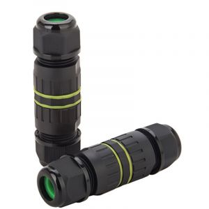 Connecteur de C&acirc;ble &Eacute;tanche Connexion M&acirc;le-Femelle &agrave; 5 Pins 0,5-1,5mm&sup2; IP68 Noir