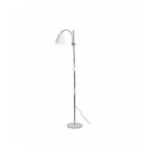 L inaire Center Lampadaire SWAY en Métal et Blanc mat