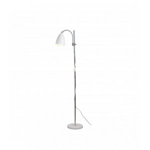 L inaire Center Lampadaire SWAY en Métal et Blanc mat