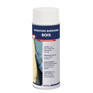 Peinture Bardage Bois - Rouge framboise - RAL 3027 - Bombe 400mL
