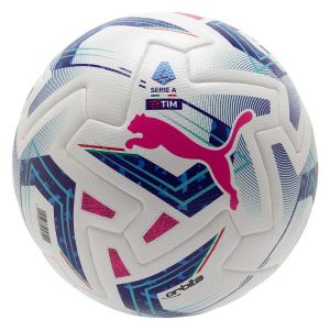 Puma Ballon Serie A Orbita FIFA Quality Pro Ballon de Match - Blanc/Bleu/Crépuscule, pointure Ball SZ. 5 - ['Blanc'] - Taille Ball SZ. 5