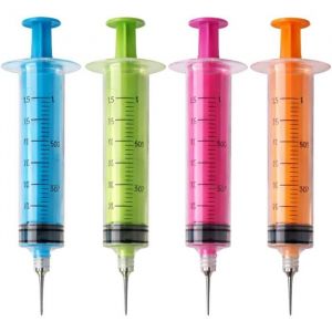 Seringue de P&acirc;tisserie 50 mL avec Aiguille Inox &ndash; Pr&eacute;cision D&eacute;coration G&acirc;teaux, Usage Chaud & Froid, Couleur Al&eacute;atoire