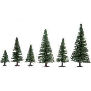 Noch Set darbres sapin 32820 35 à 90 mm vert foncé 25 pc(s)