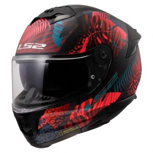 Ls2 FF808 Stream II Jungle Matt Black/Pink/Blue M Casque