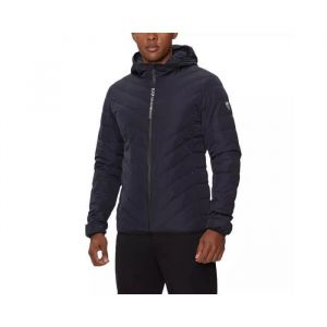 Veste EA7 Emporio Armani Train Premium Shield Down Hood Light noir - M