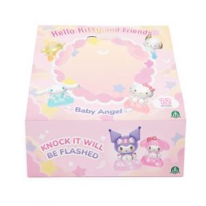 Sanrio Figurine avec base lumineuse Série Baby Angel 4 cm Modèle aléatoire