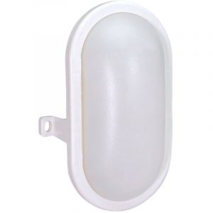 Tibelec HARIS Hublot ovale blanc IP54 8W - L.113 X H.165MM