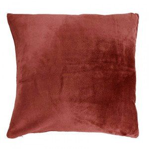 Housse de coussin (40 cm) Doudou Rouge marsala