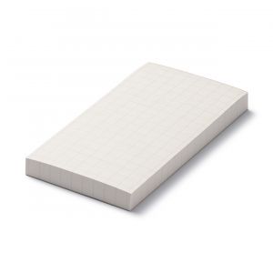 Bloc-notes color&eacute; &agrave; grille, Grand