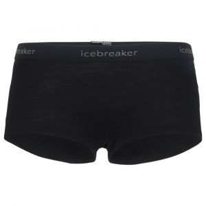 Image de Icebreaker Women´s 175 Everyday Boy Shorts - Sous-vêtement mérinos taille L, noir