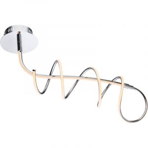 Globo Design Plafonnier LED, Chrome WAVE