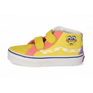 Image de Vans Baskets SK8-Mid Reissue V Bob l'éponge Vert - Taille 28;30;31;32;33;34