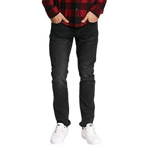 Only & Sons Onsloom Black Jog 7451 Pk Noos jean slim, Noir), W36/L32 Homme