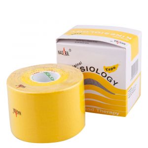 Nasara Kinesiology-Tape classic 5 cm x 5 m Rolle Gelb