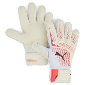 Puma PUMA Gants De Gardien Ultra Pro Protect Rc Unlimited - Blanc/glowing Red/noir, pointure 8 - ['Blanc'] - Taille 8