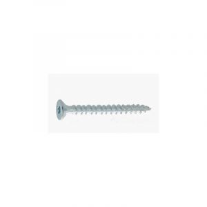 VisWood Vis à bois tête fraisée torx zinguée blanc 60 mm tête fraisée (tf) torx (x) 6 mm 1 boîte(s) de 150 pièce(s) bois, bois dur, bois sur métal, panneau de