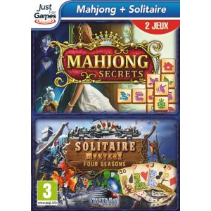 Coffret Mahjong Secrets + Solitaire Mystery Four Seasons [PC]