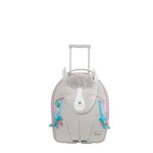 Image de Samsonite Valise cabine souple 2 roues enfant Happy Sammies 45 cm Alpaca Aubrie