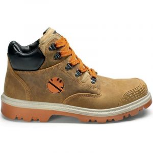 Dike Chaussure haute de protection Dint H S3 HRO tout terrain beige – Taille 47
