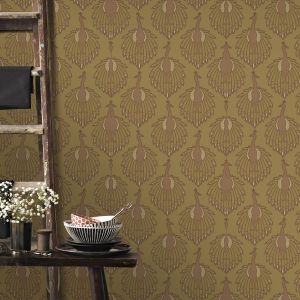 Superfresco Easy Papier peint intiss&eacute; Alfie 1005 x 52cm Ocre - Ocre