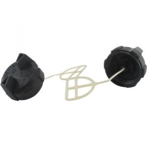 Komatsu - bouchon de réservoir essence et huile adaptable zenoah pour modèle 6200. remplace origine: 3350-34400, 3356-26100.
