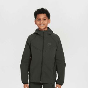 Nike Sportsweat Tech Woven Full Zip Jacket Unisex Coupe-vents vert Taille 170 Vêtements - Couleur vert - Taille 170