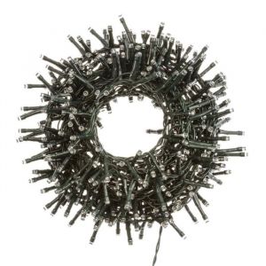 Lotti Guirlande lumineuse TL-C - 8 m - 200 LED blanc chaud - Longueur : 8 m - 200 LED - 7 jeux de lumi&egrave;re + lumi&egrave;re fixe s&eacute;lectionnables - Transformateur : 31 V