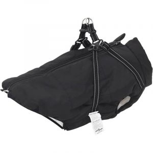 VidaXL Manteau pour chiens avec harnais imperméable réfléchissant L68