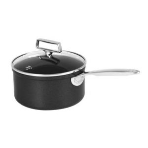 Cristel Casserole aluminium Castel'Pro fixe Noir C Couleur Noir - Taille Ø 18 cm