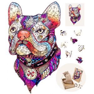 Engelhart Puzzle Chien A4 en bois