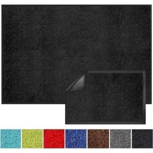 Tapis de Porte Monochrom Noir 60 x 180 cm