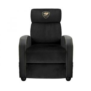Cougar Fauteuil Gaming Ranger Elite Gold Noir, 135 kg, Accoudoirs rembourrés
