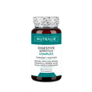 Nutralie Probi&oacute;tico Digestivo ComplexC&uacute;rcuma + Enzimas 60caps