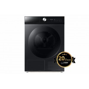 Samsung Seche-linge Noir Pompe a chaleur Optimal Dry AI Control Sechage silencieux 9kg - DV90DB8845GBU3 Classe A