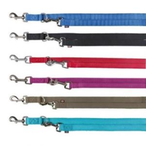Trixie Premium laisse reglable taille ML - L2.00m H20mm bleu royal