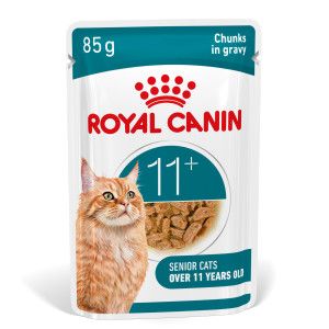 Royal Canin Ageing 11+ pâtée pour chat (en sauce ou gelée) 4x En Gelée (48x85 g)