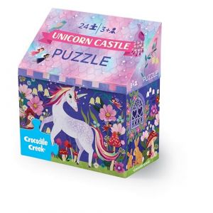 Crocodile creek Puzzle Maison 24 pièces pour Enfants 3 Ans et Plus - Jeu éducatif Original - Activité créative et ludique en Famille