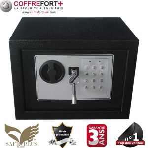 Image de Safe Plus France Coffre fort de sécurité Serrure clé/électronique SAFE PLUS 17SF