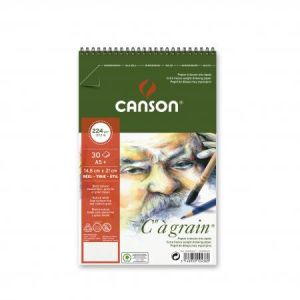 Image de Canson Album dessin «C à Grain» - A5 - 224g - 30 feuilles